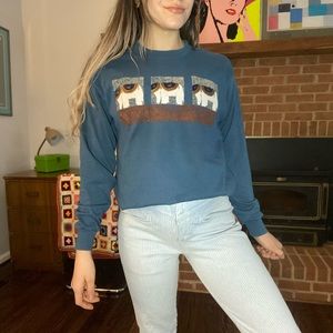 Vintage 90s Austin Texas Single Stitch Elephant Graphic Sunbelt Crewneck…